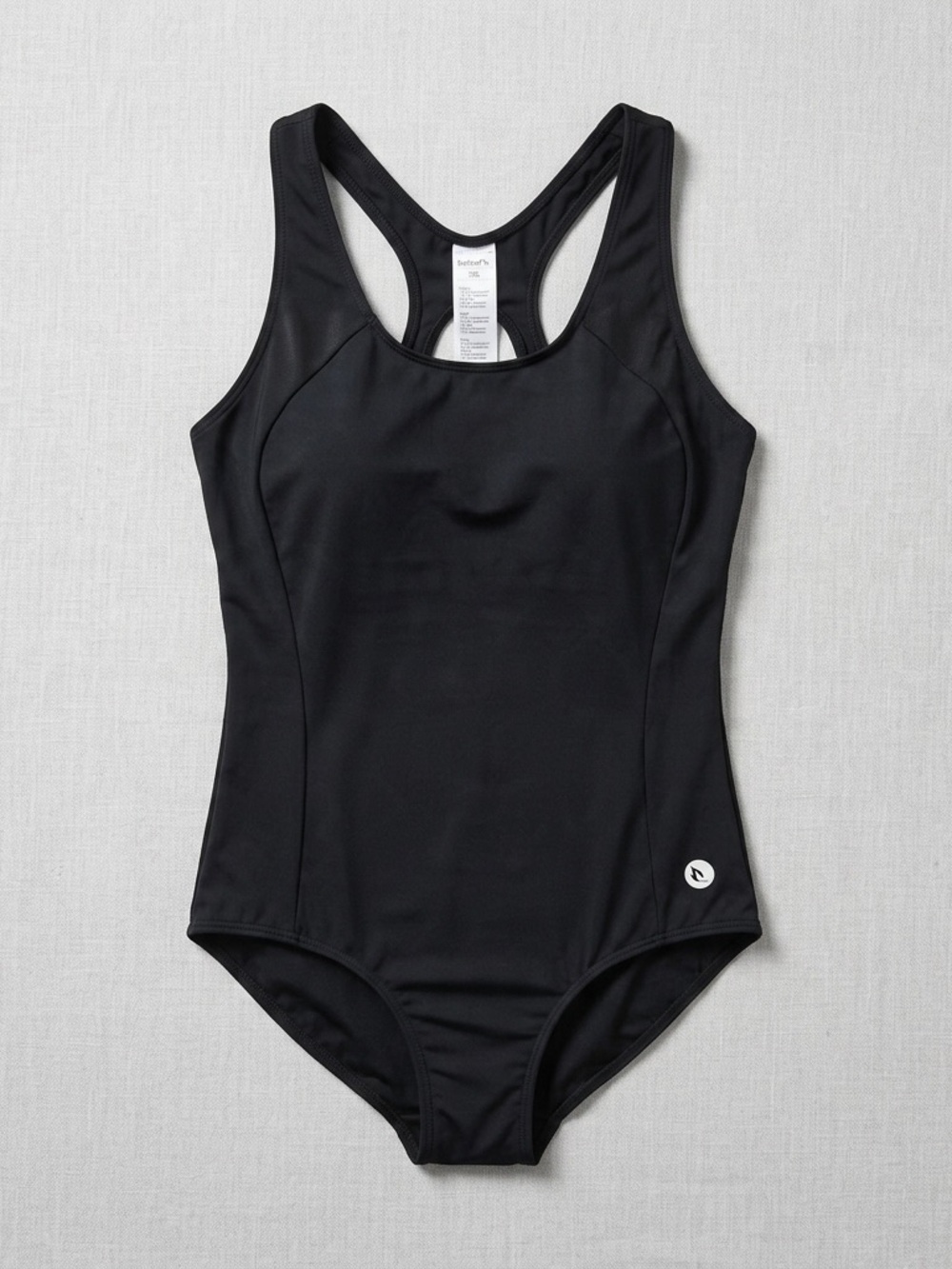 Baleaf Women’s Black Racerback One Piece Swimsuit Size 3XL